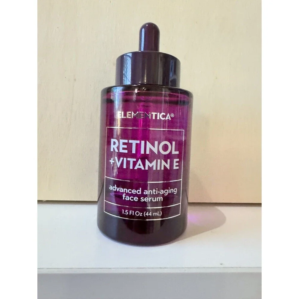 Elementica Retinol + Vitamin E Advanced Anti-Aging Face Serum 1.5 fl oz